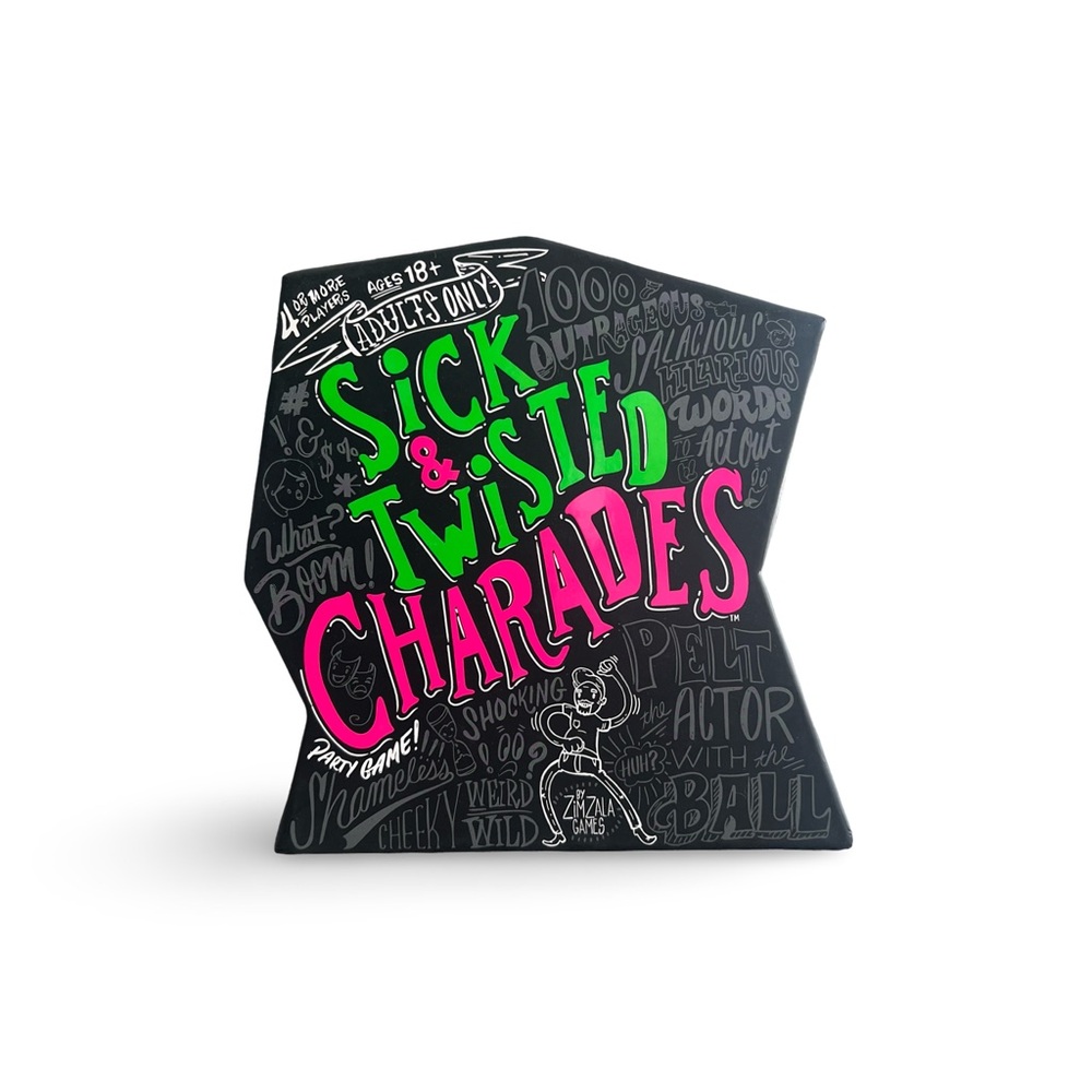 Sick & Twisted Game Night 18+ Charades Party Game